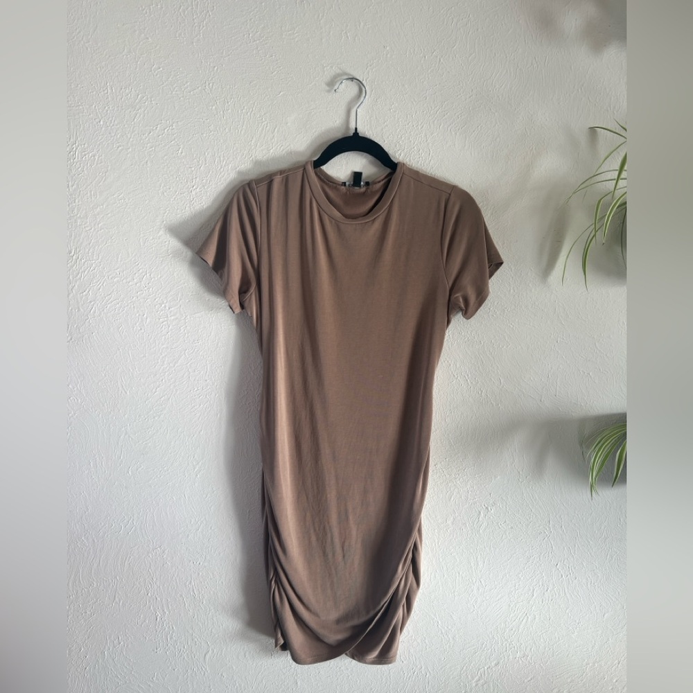 Express Brown Mini Dress